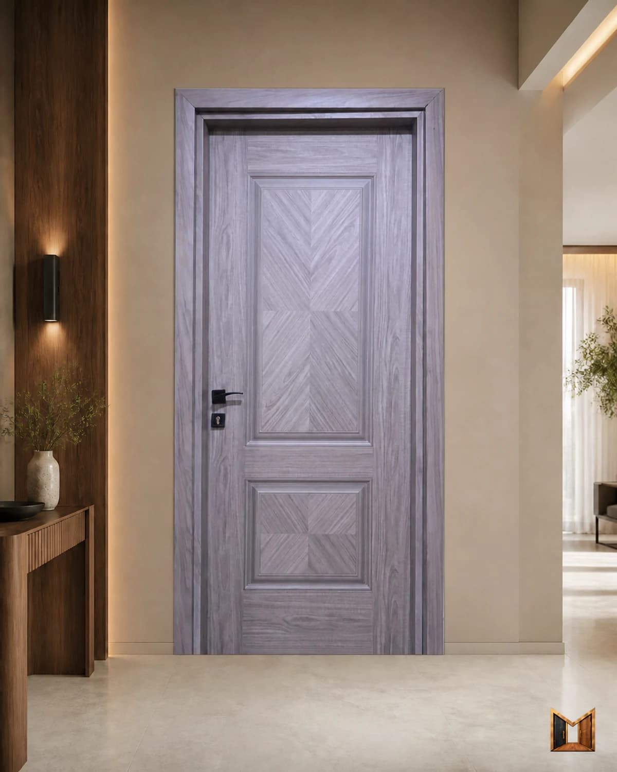 Interior doors 222